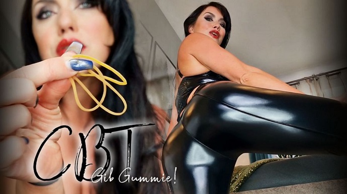 Madame-Svea-SLAVE-TASK-CBT-Gib-Gummi-Fetisch-Erniedrigung